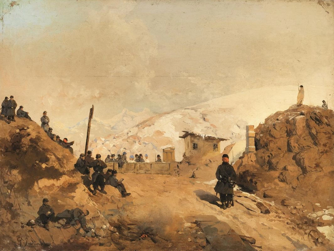 Soldati al passo dello Stelvio